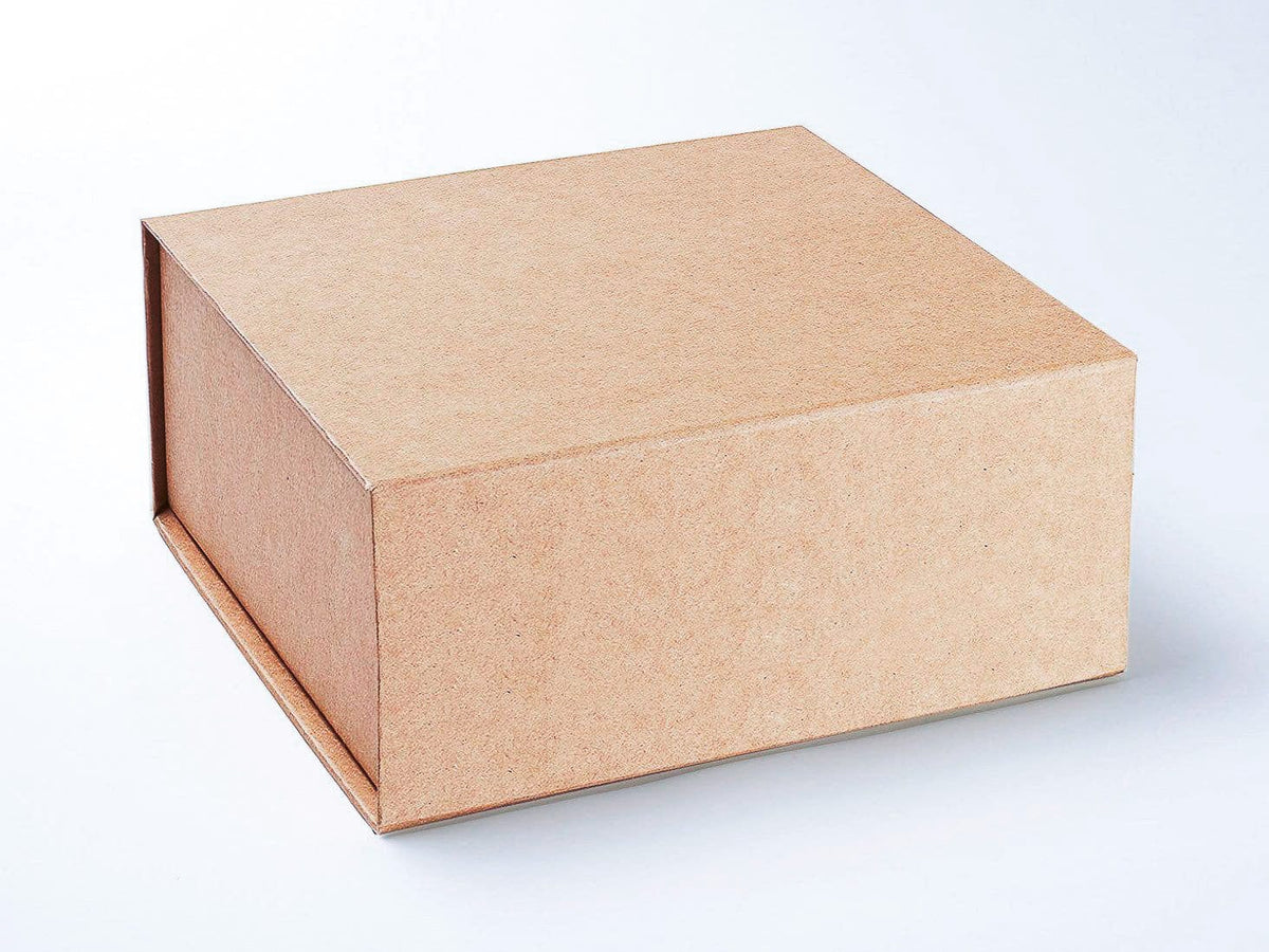 Natural Kraft XL Deep Folding Gift Box Sample from Foldabox UK