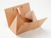 Sample Large Natural Kraft BoxBag® Partially Assembled