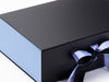 Lavender Blue FAB Sides® Featured on Black Gift Box with Lavender Satin Ribbon