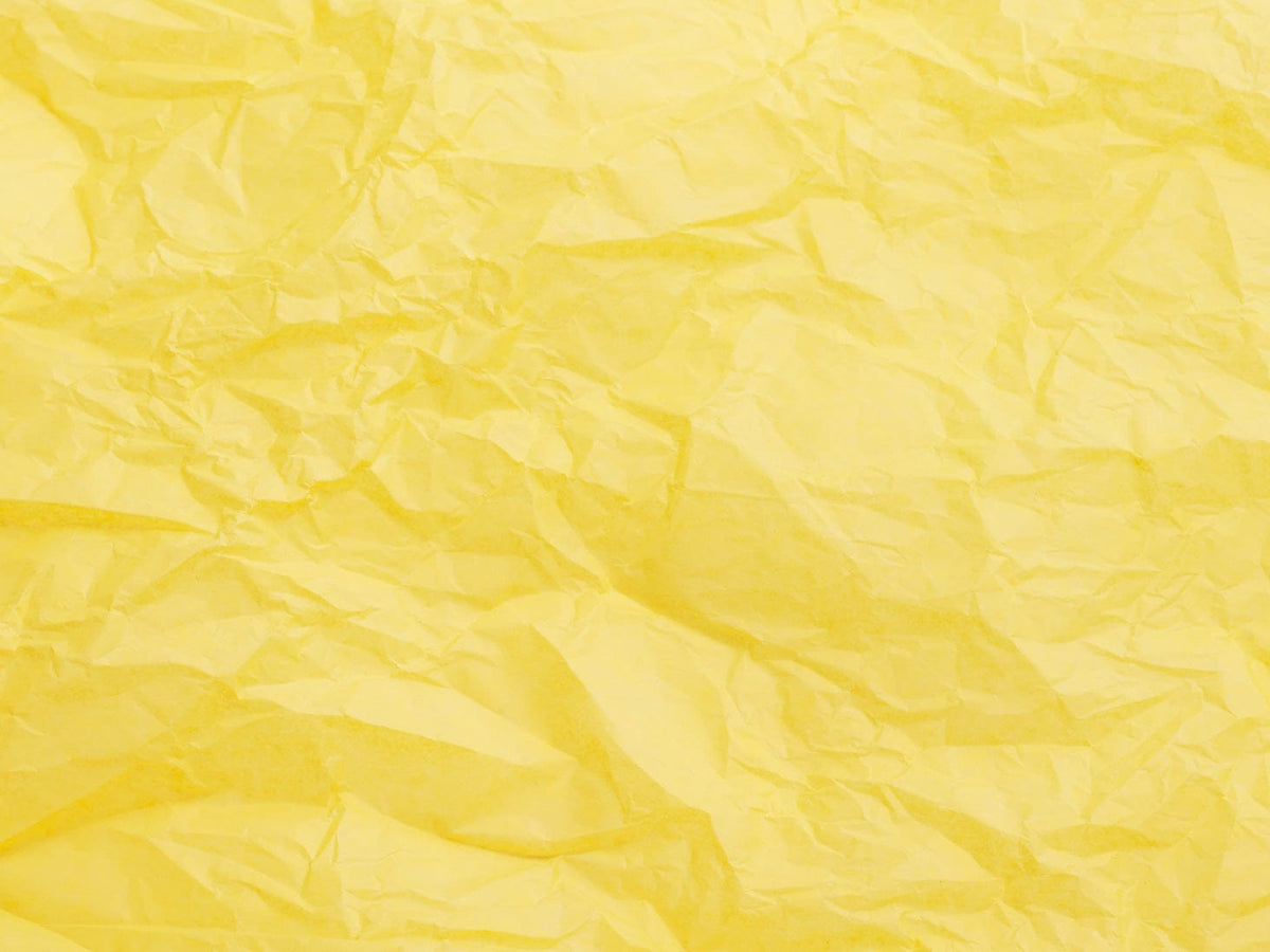 Lemon Yellow Luxury Tissue Paper from Foldabox