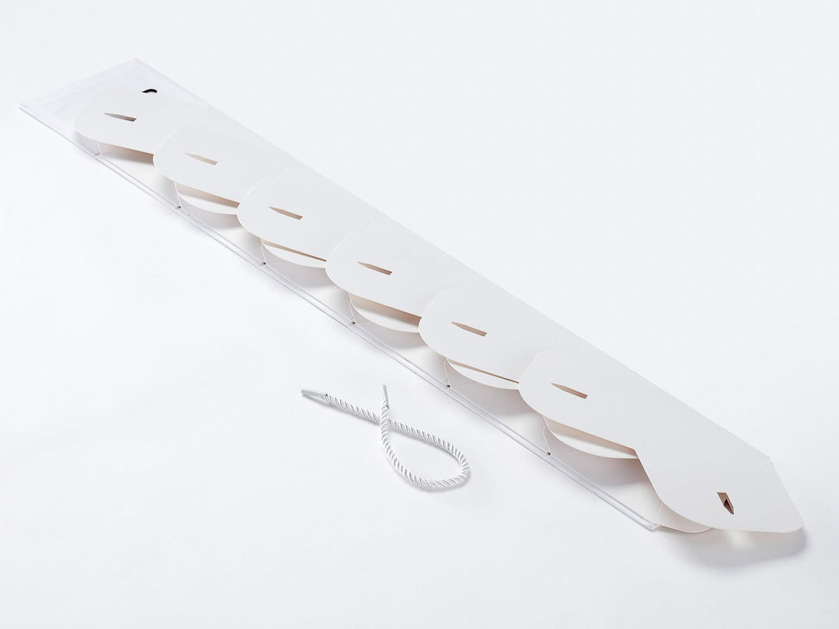White RollaBox Supplied Flat with Rope Handle