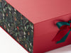 Xmas Mistletoe FAB Sides® Featured on Red Gift Box