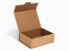Natural Cork A4 Deep Gift Box Sample Assembled Open