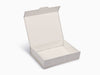 Natural Linen Gift Box Sample Assembled Open