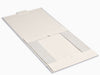 Natural Linen A4 Shallow Gift Box Supplied Flat