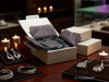 Natural Linen Small Gift Box Ideal for jewellery