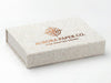 A5 Shallow Line Gift Box with Copper Foil Logo