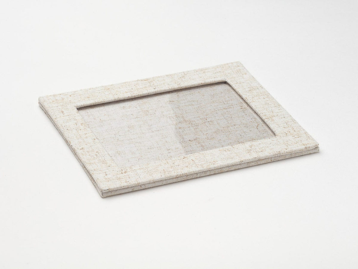 Natural Linen Photo Frame