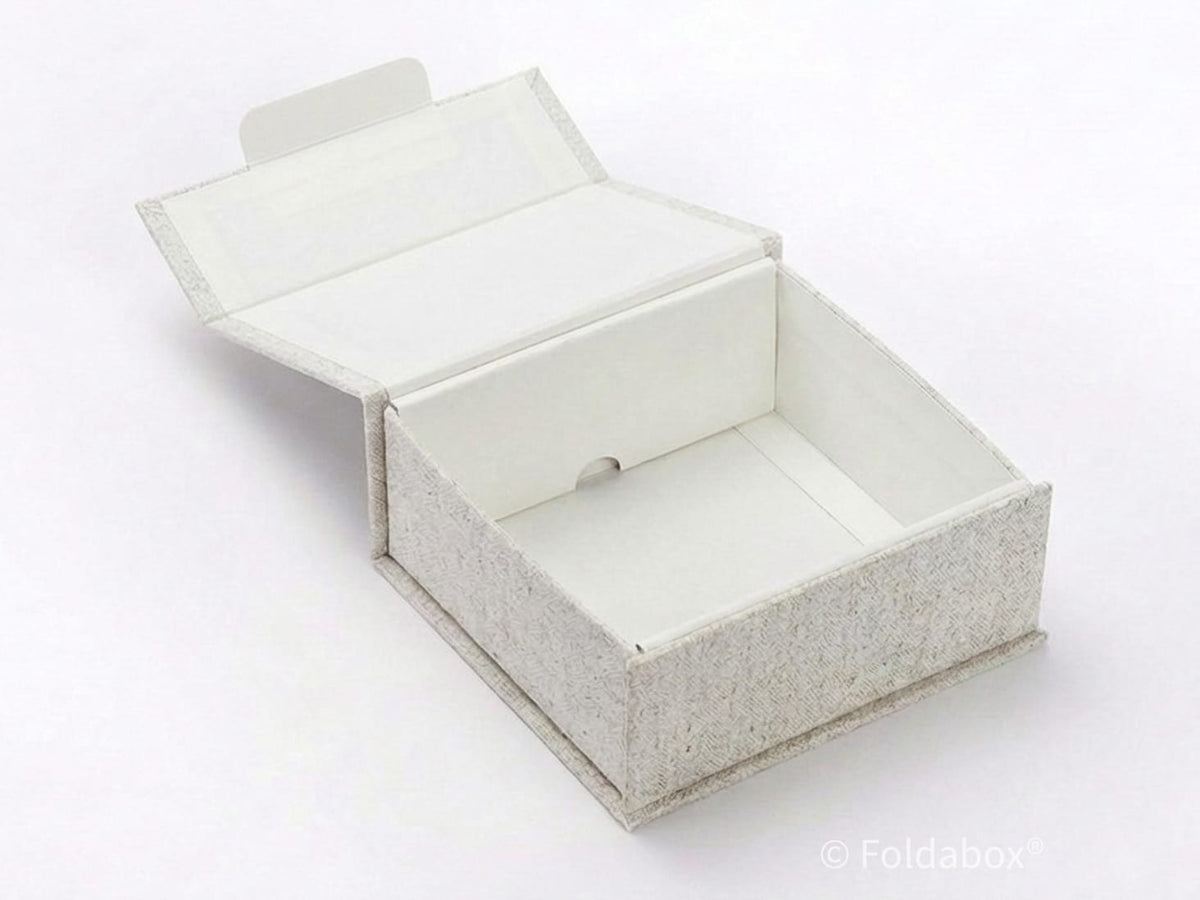 Natural Linen Small Gift Box Sample