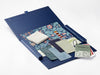 Navy A4 DocuBox Ideal for Interior Design Swatches
