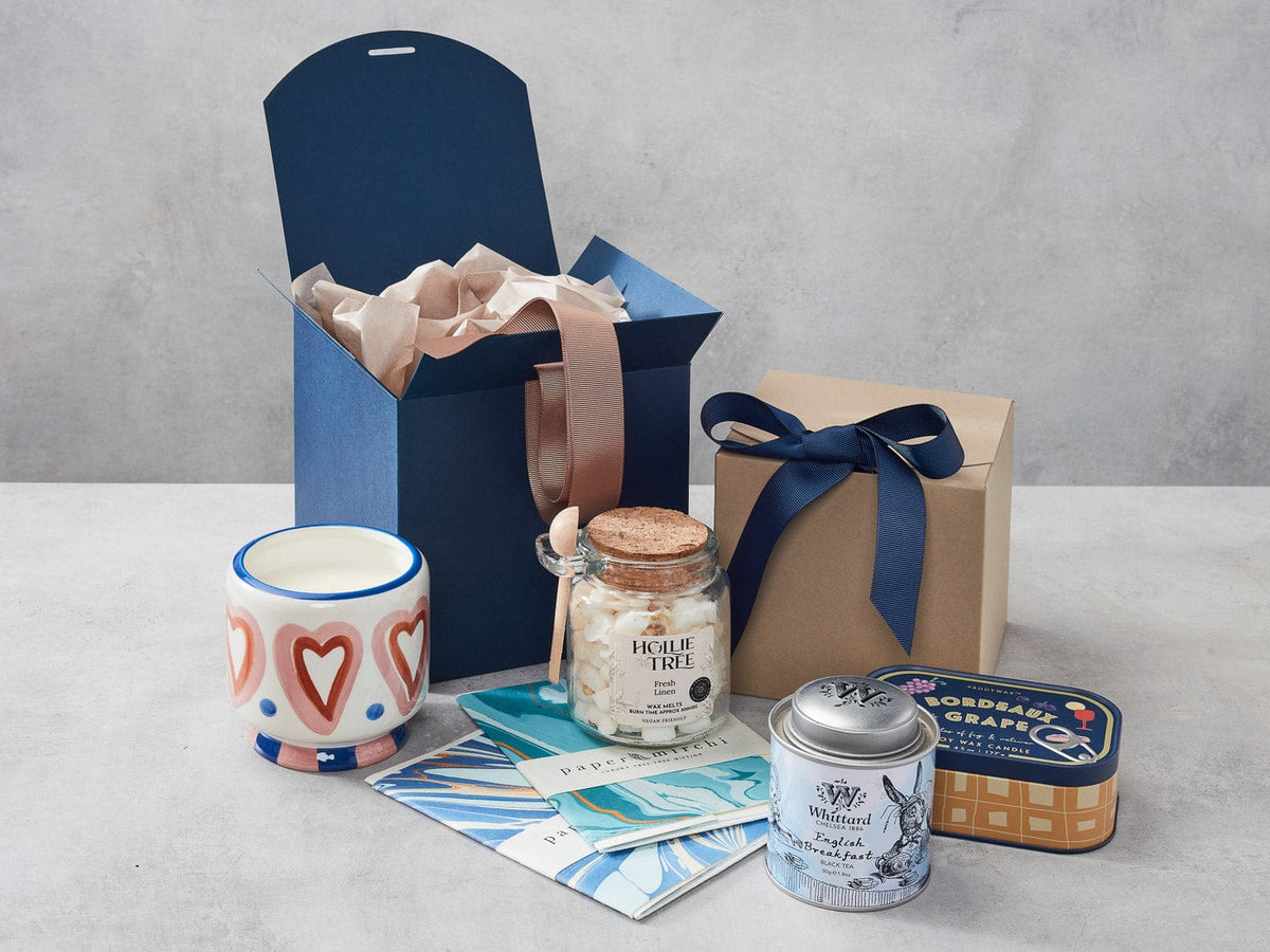 Navy Blue XL Cube and Taupe Large Cube SoftBoxes