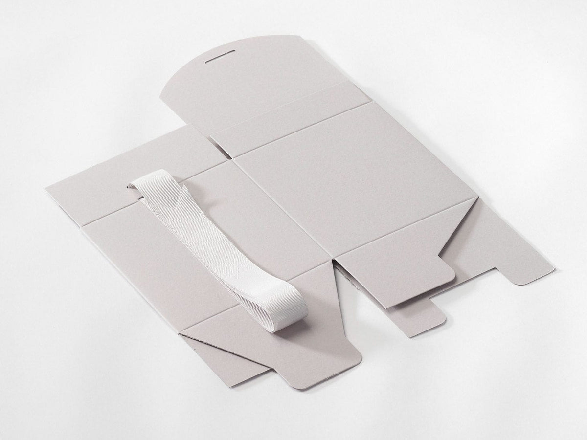 Cloud Grey Large Cube SoftBoxes Supplied Flat with Ribbon