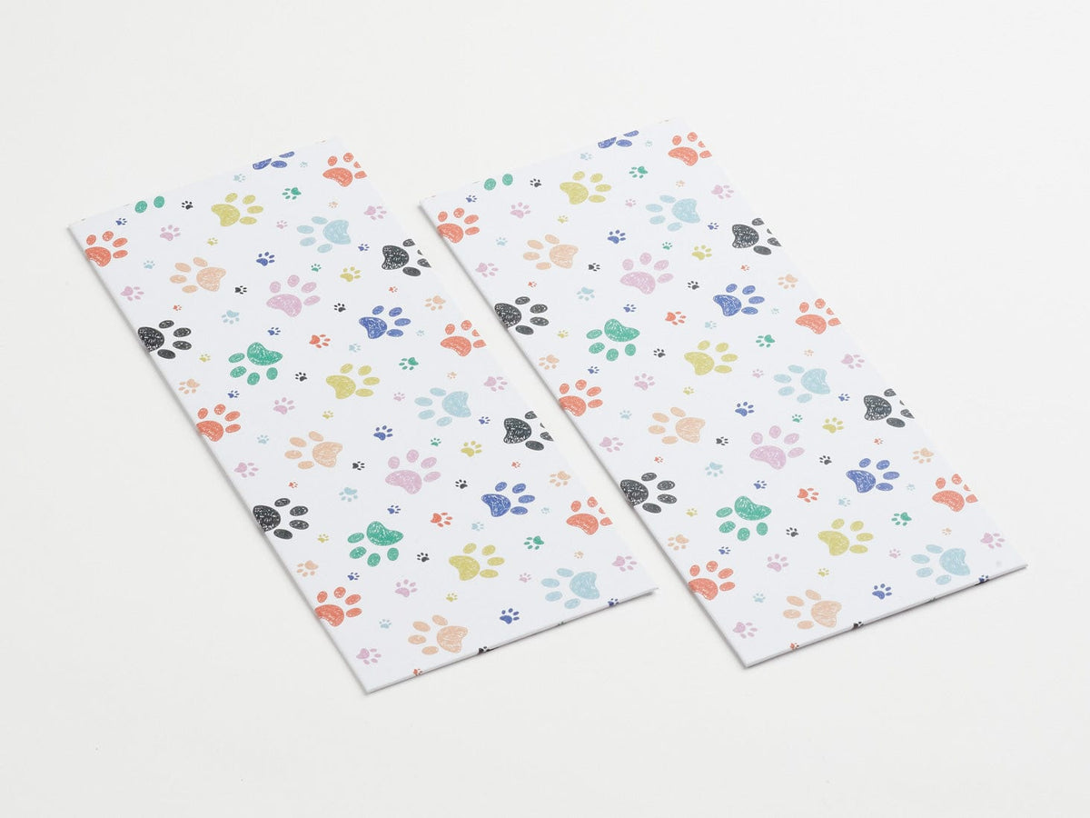 Paw Prints FAB Sides® Decorative Side Panels - A4 Deep