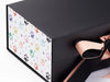 Paw Prints FAB Sides® Decorative Side Panels on Black Gift Box