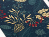 Xmas Pine Cones FAB Sides® Decorative Side Panels Close Up Detail