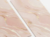 Pink Marble FAB Sides® Decorative Side Panels Close Up - A4 Deep