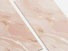 Pink Marble FAB Sides® Decorative Side Panels Close Up - A4 Deep