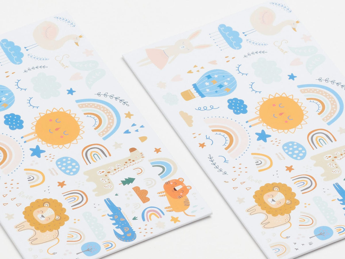 Rainbow Zoo FAB Sides® Decorative Side Panels Close Up - A5 Deep