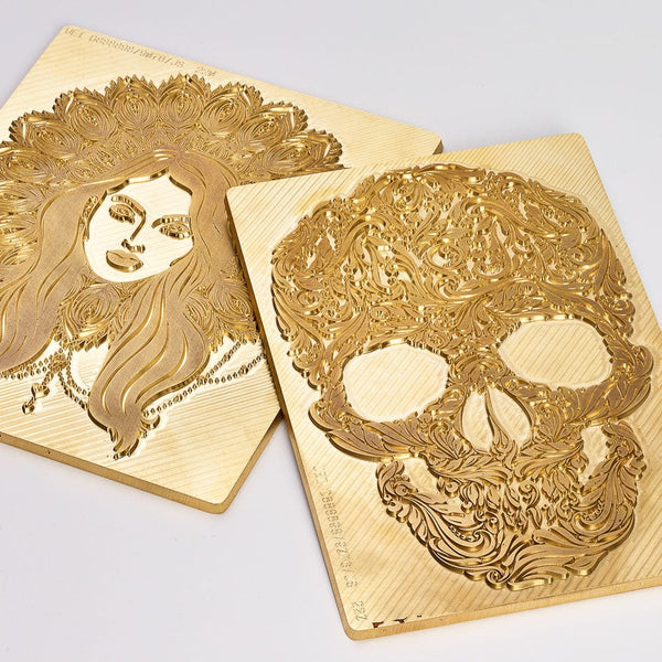 Example of Metal Dies bottom left