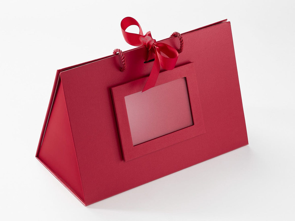 Red BoxBag® Featuring Red Photo Frame