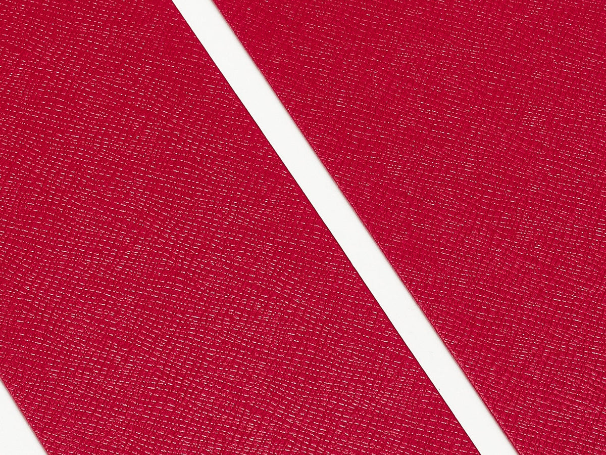 Red Textured FAB Sides® A4 Deep Close Up
