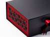 Red Hearts FAB Sides® Featured on Black A4 Deep Gift Box
