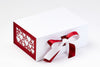 Red Hearts FAB Sides® Featured on White A5 Deep Gift Box