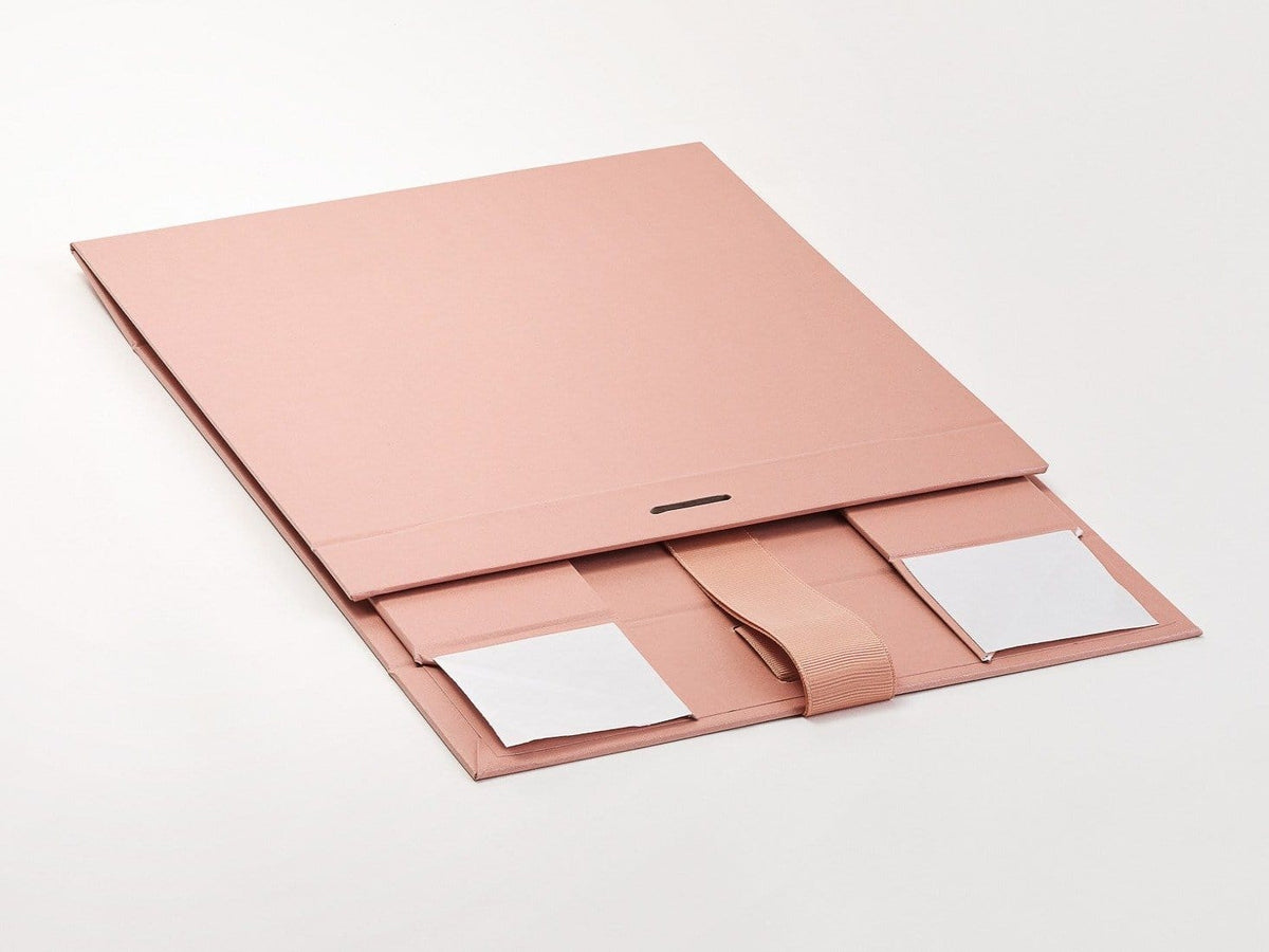Sample Rose Gold Medium Gift Box with changeable ribbon