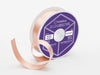 Rose Gold Metallic Sparkle 20m Ribbon Roll