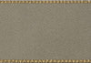deep Sage Green Ribbon with Gold Stitched Edge