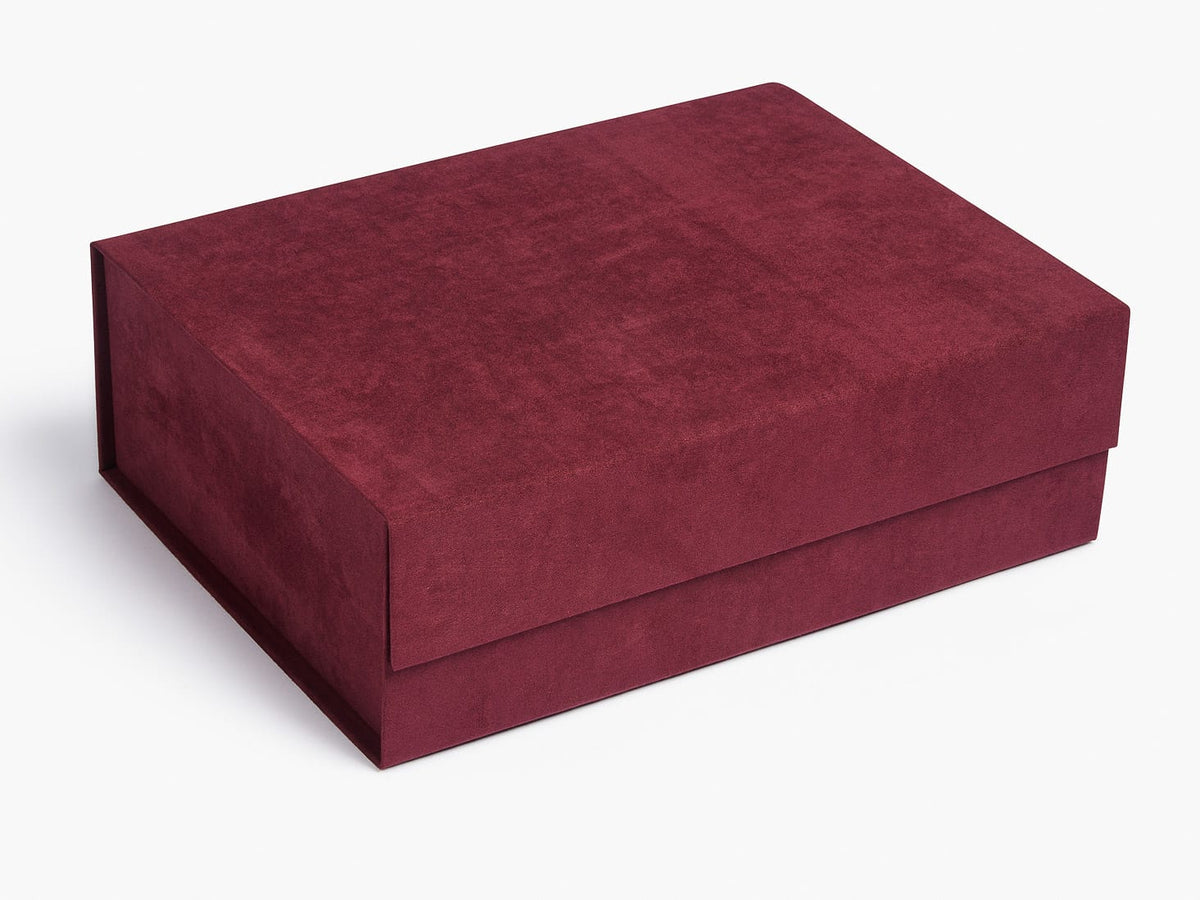 Sample Burgundy A4 Deep Gift Box