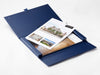 Navy DocuBox Sample - Ideal for Documents and Brochures