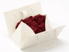 Sherry Tissue paper inside Ivory Boxbag