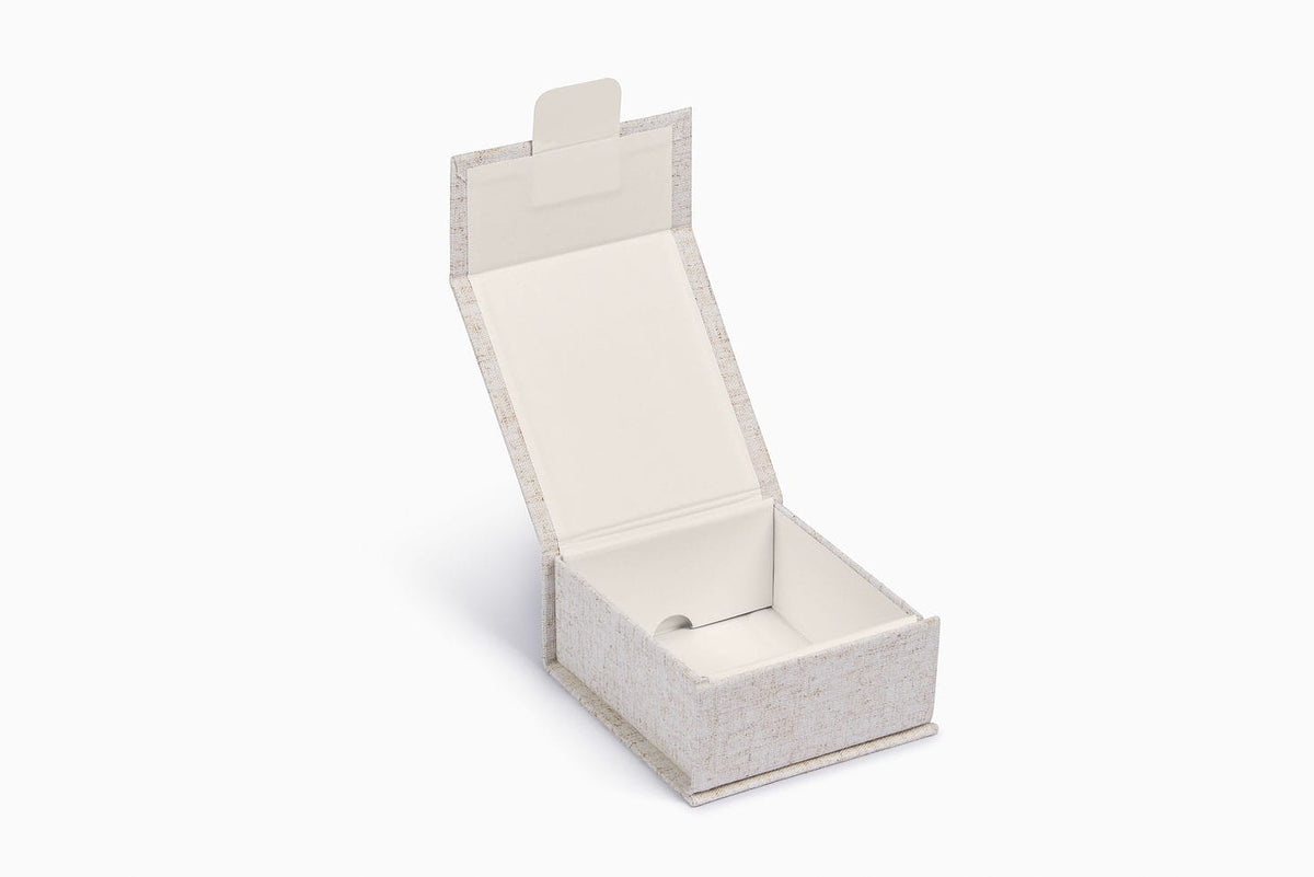Sample Natural Linen Small Gift Box