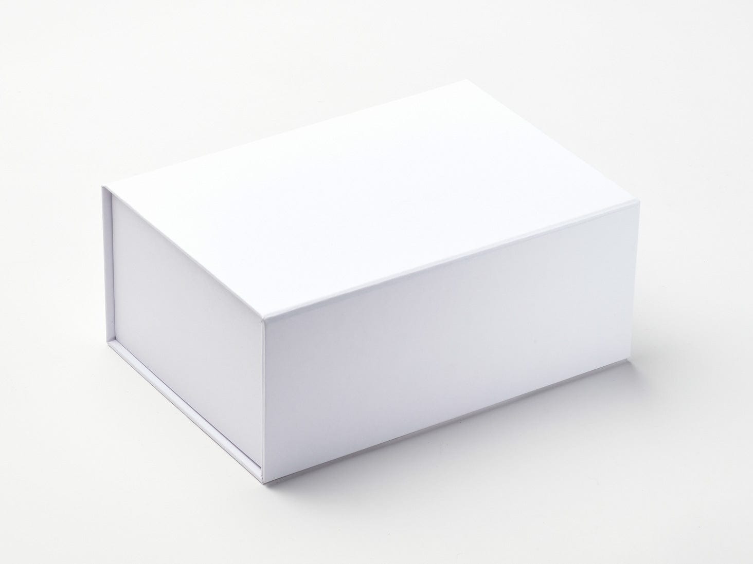 White A5 Deep Luxury Folding Gift Box No Magnets Sample | Foldabox UK ...
