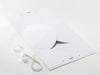 Sample Large White BoxBag® Supplied Flat with Ribbon and Rope Handles