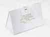 Custom Logo Featured on White BoxBag®
