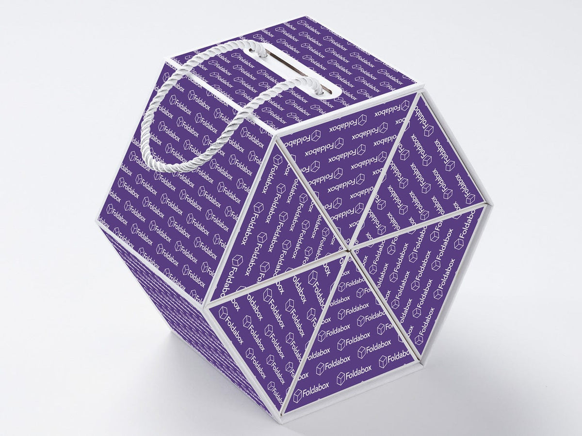 All over label branding on White RollaBox from BrokenLogo