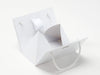 Small White BoxBag® Partially Assembled