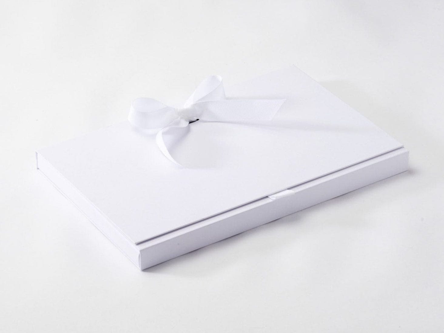White A4 DocuBox Sample Supplied with Ribbon