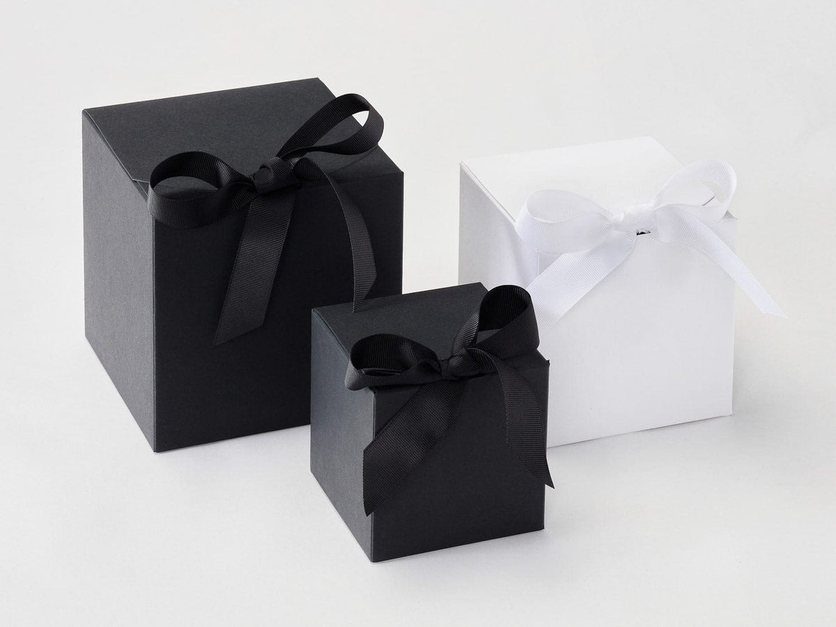 Black XlLand Small Cube, White Large Cube SoftBoxes