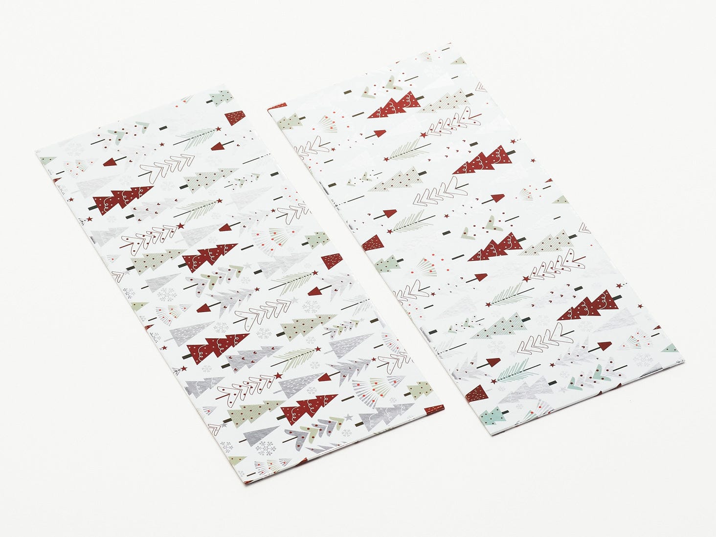 Xmas Tree Modern FAB Sides® Decorative Side Panels A4 Deep