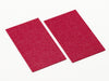 Sample Red Textured FAB Sides® Decorative Side Panels A5 Deep