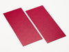 Sample Red Textured FAB Sides® Decorative Side Panels XL Deep