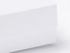 White Small Folding Gift Box Magnetic Front Flap Detail