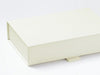 Ivory A6 Shallow Gift Box Sample Flap Detail