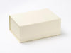 Sample Ivory A5 Deep Gift Box without ribbon from Foldabox UK