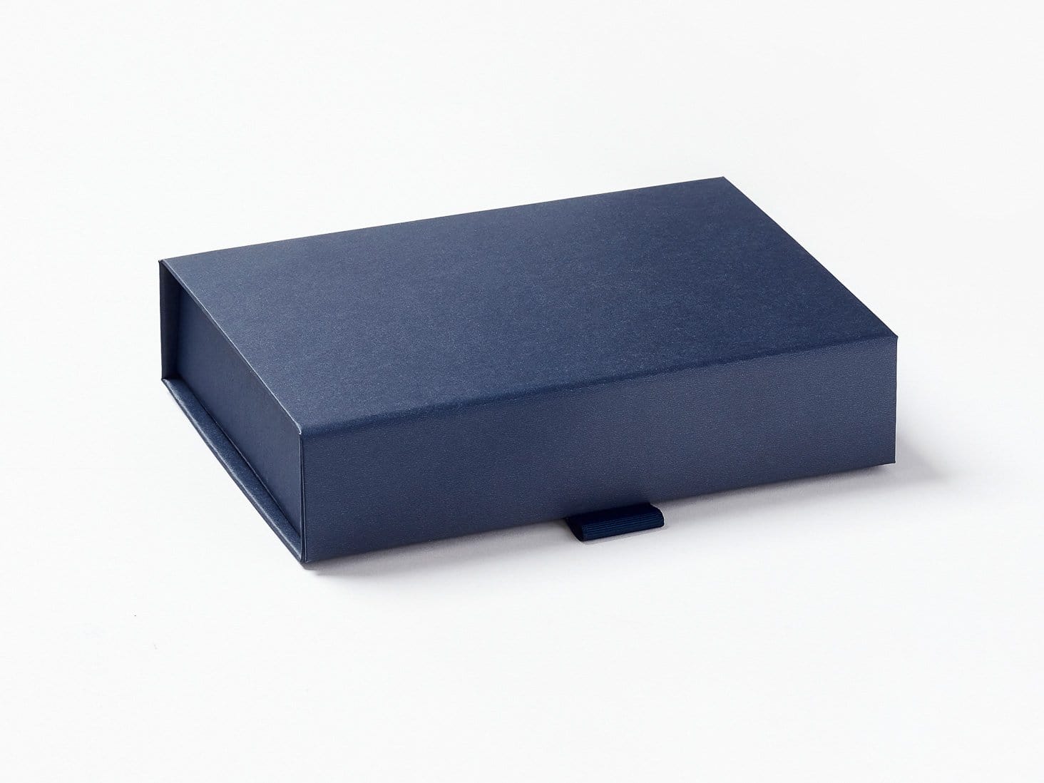 Navy Blue A6 Shallow Gift Box Assembled