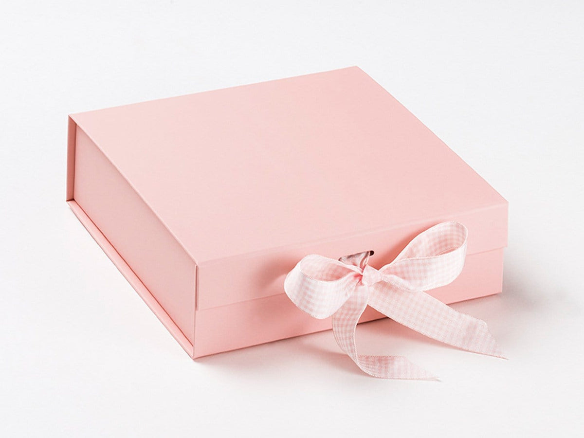 Pale Pink Large Gift Boxes with changeable ribbon