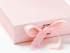 Pale Pink Medium Gift Box Sample Ribbon Detail